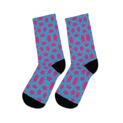 pink-socks-pattern