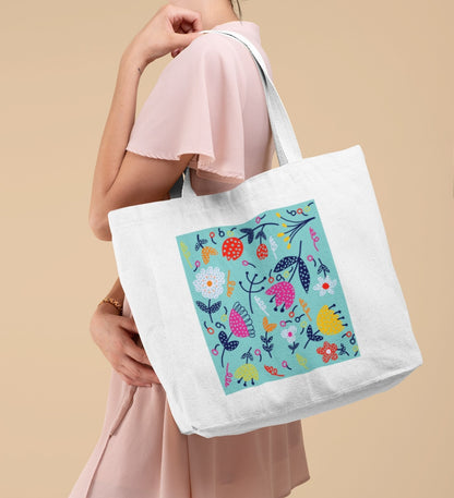 large tote bags for women with a floral design