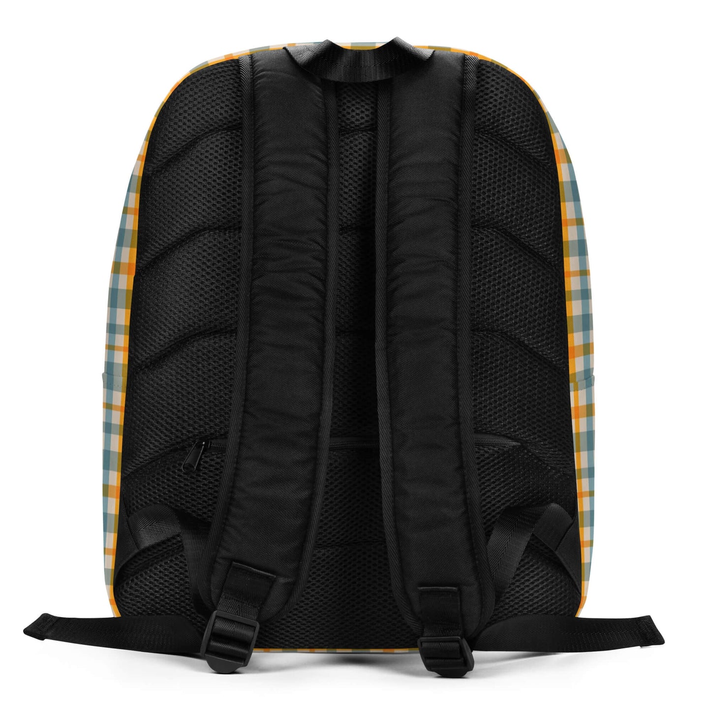 plaid backpack 