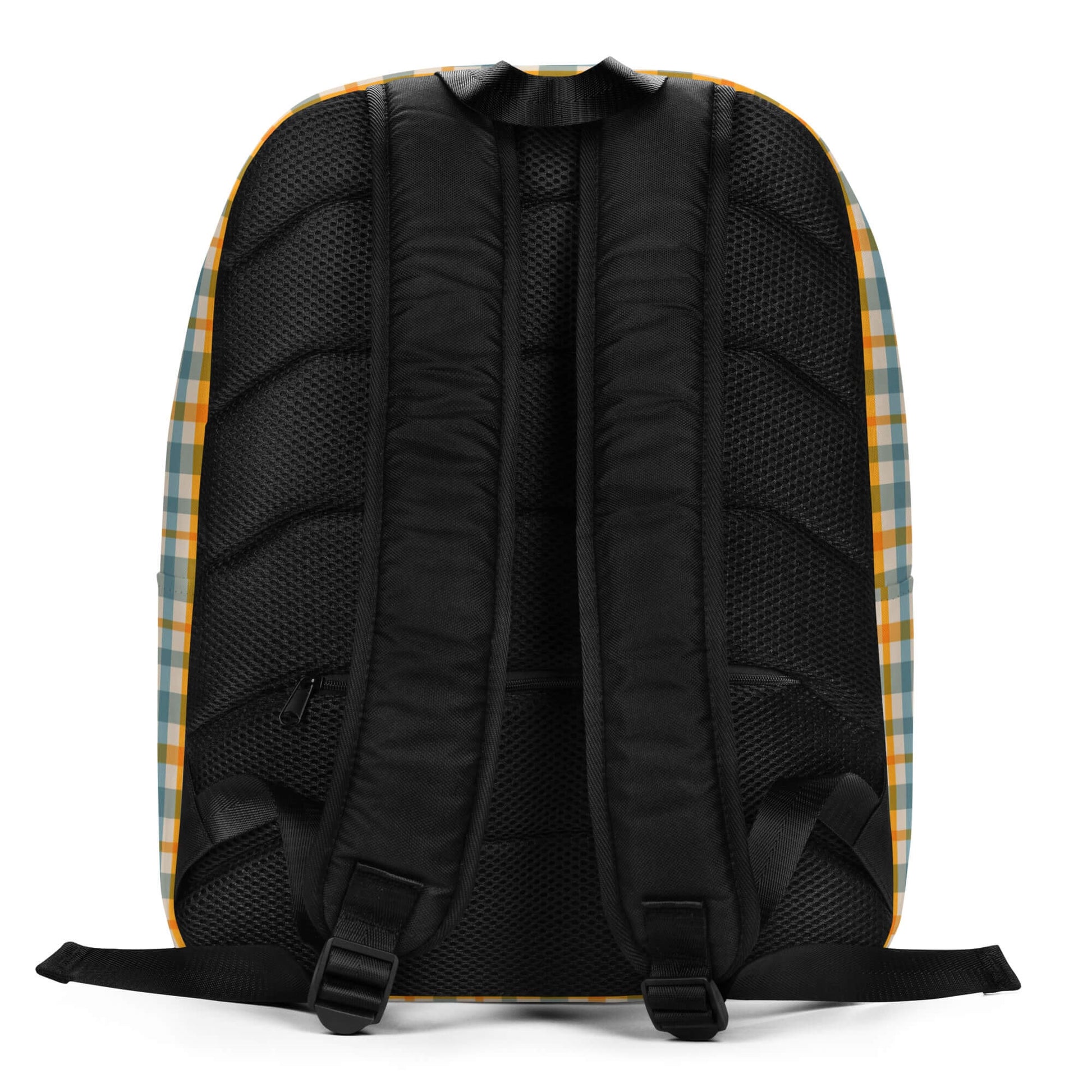 plaid backpack 