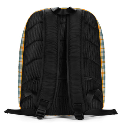 plaid backpack 