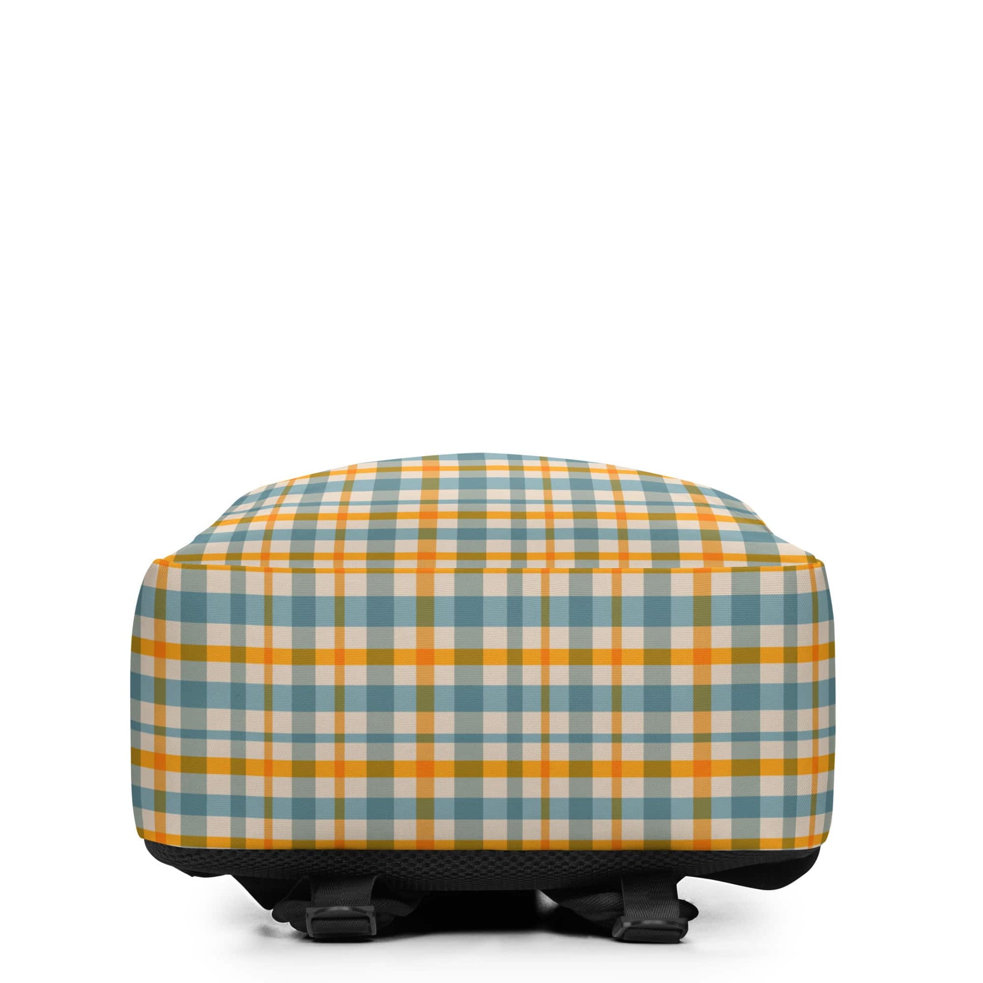  yellow plaid backpack 