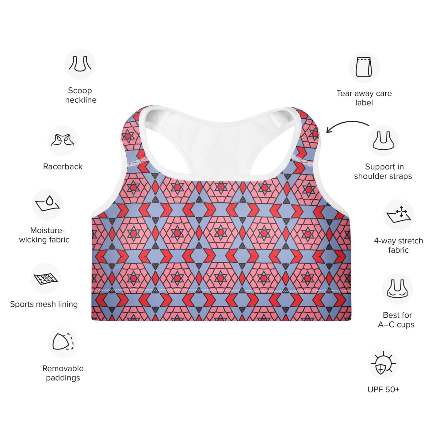 compression sports bras