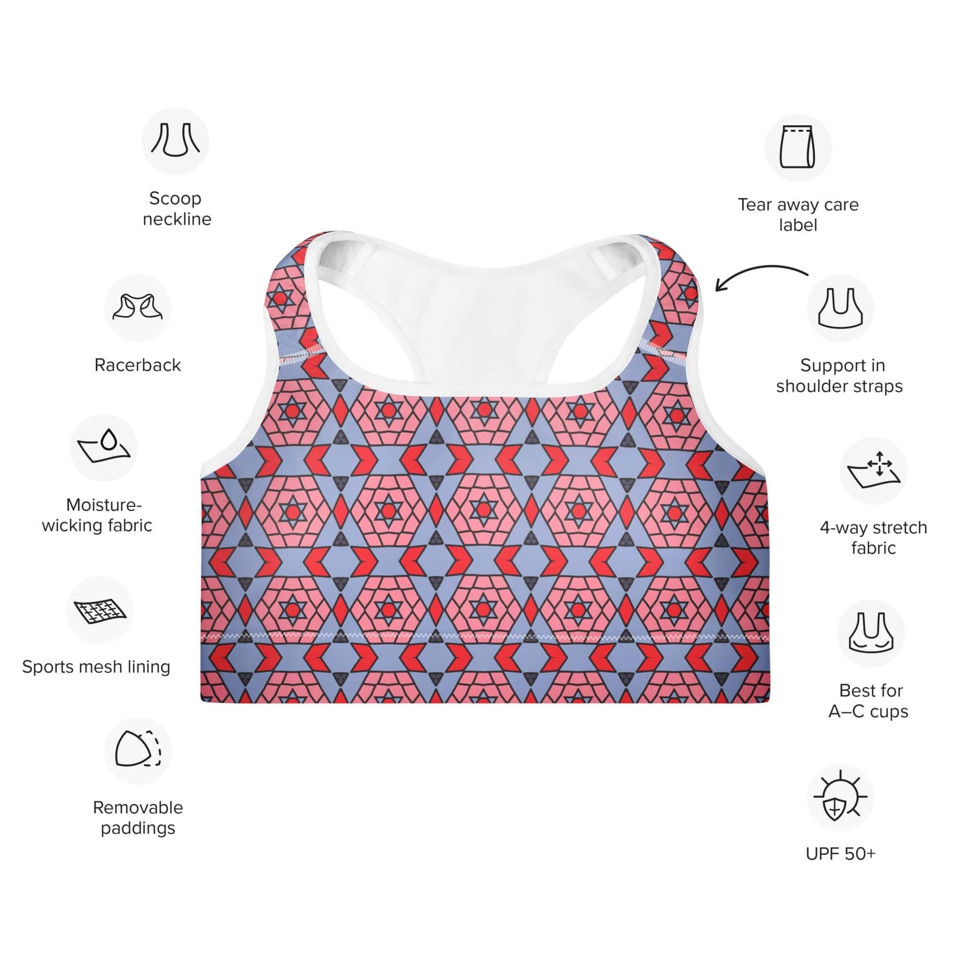 compression sports bras