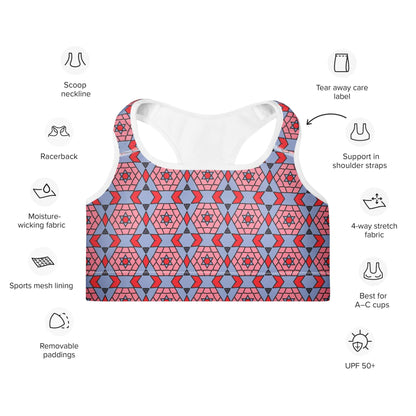 compression sports bras