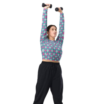 workout long sleeve crop top