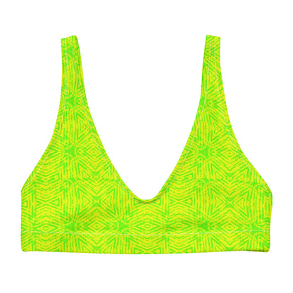 lime green bikini top