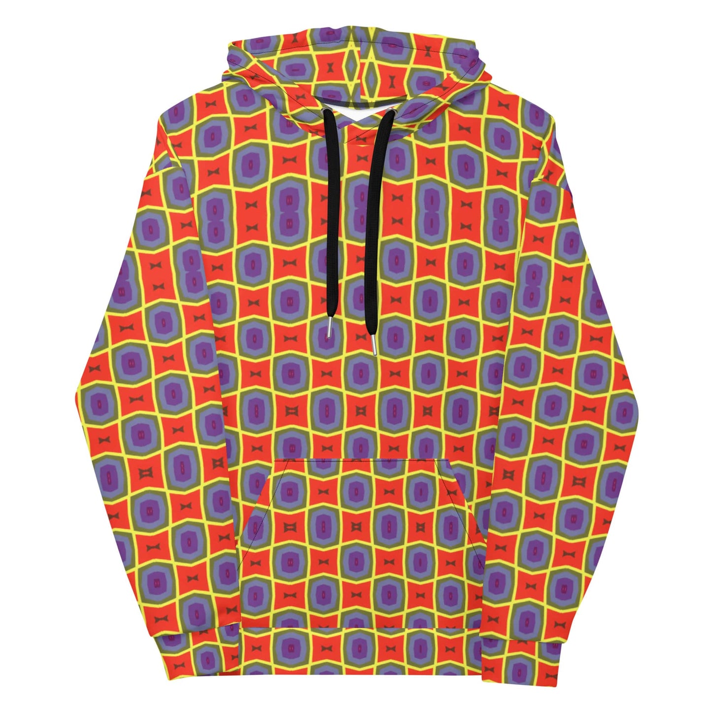 non zippered orange hoodie