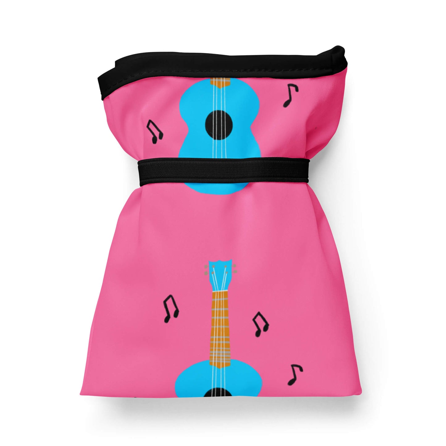 pink foldable grocery bag