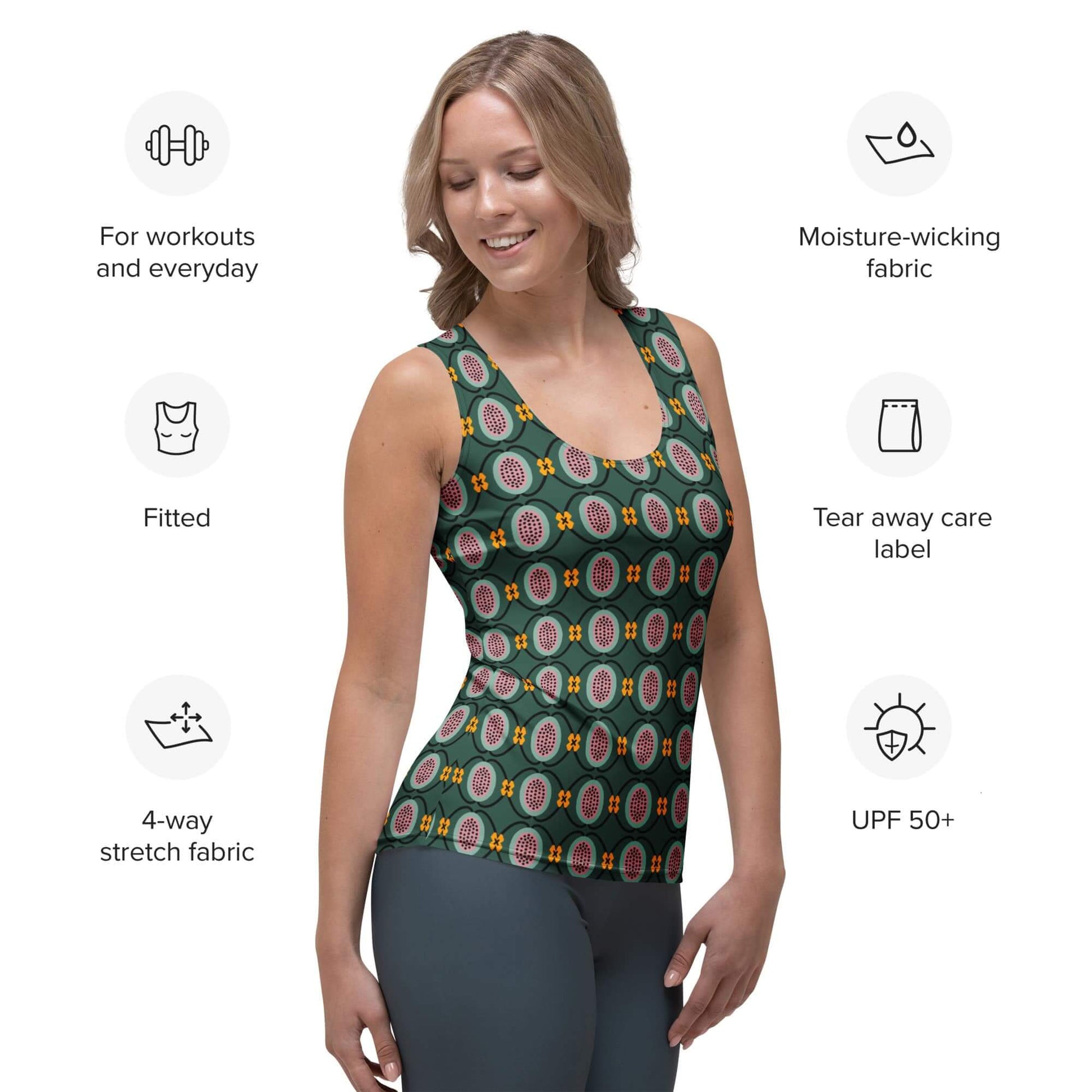 green tank top women