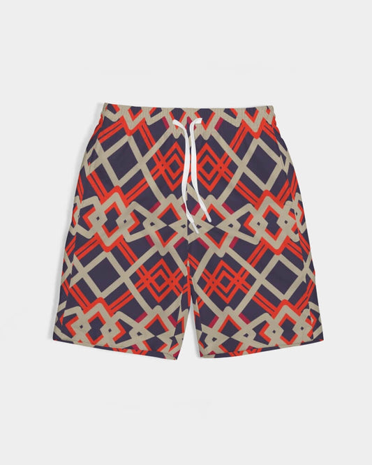 Boys Swim Trunks with White Drawstring and in Built Mesh