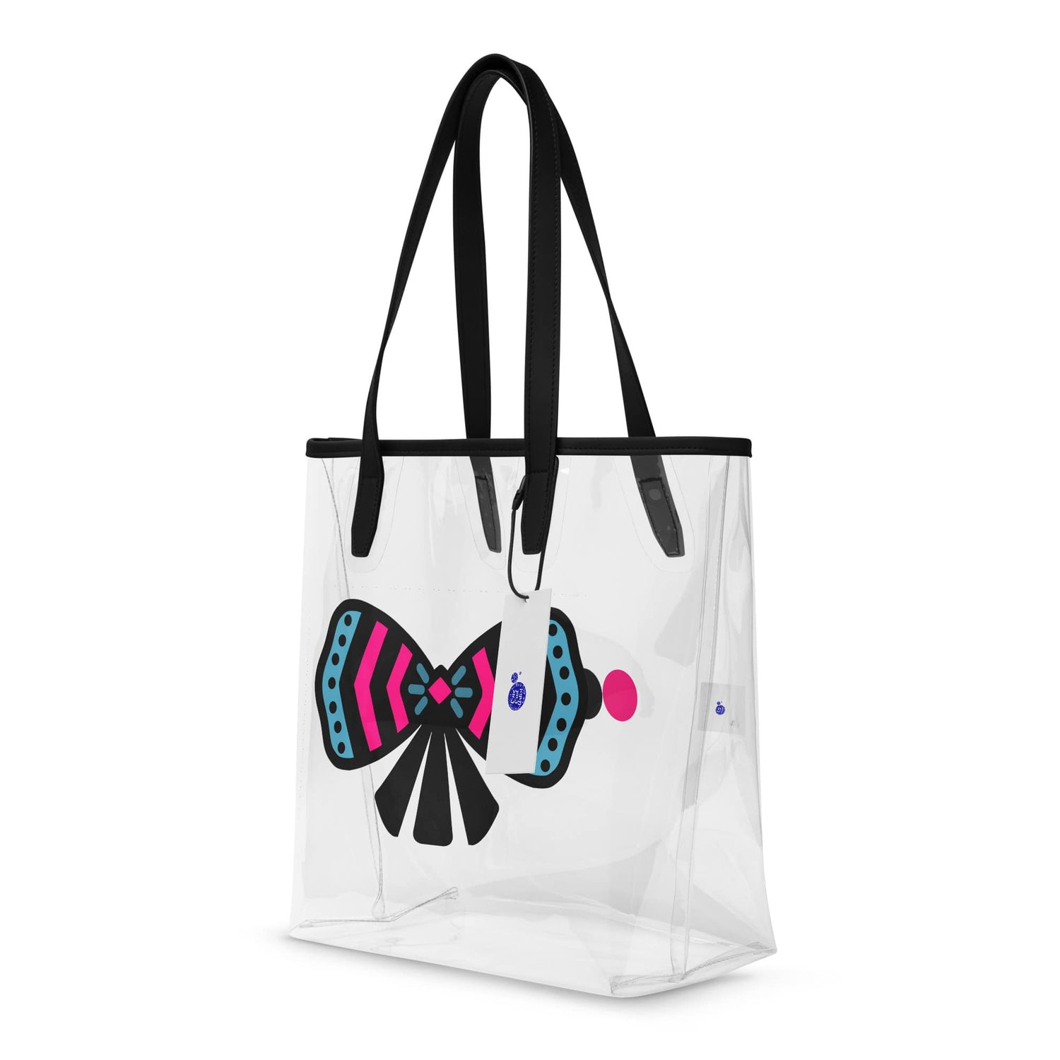 Clear tote bag for stadium school and college