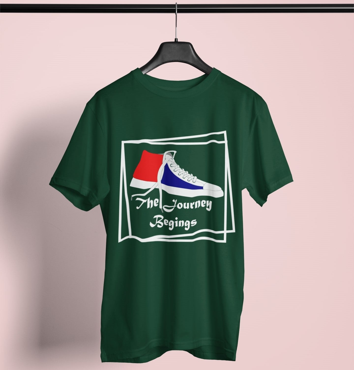 men's fit t shirts bottle green