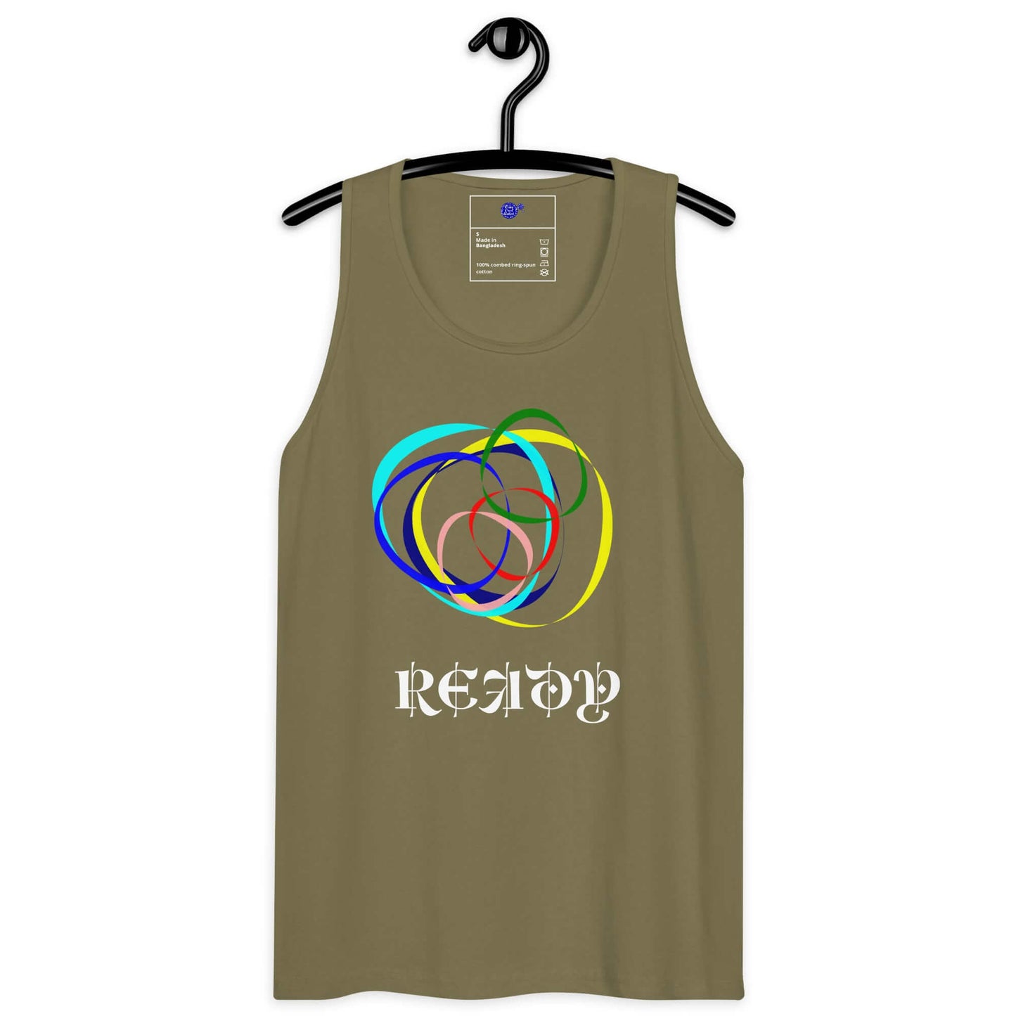 one owl artist tank top