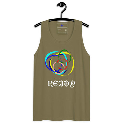 one owl artist tank top