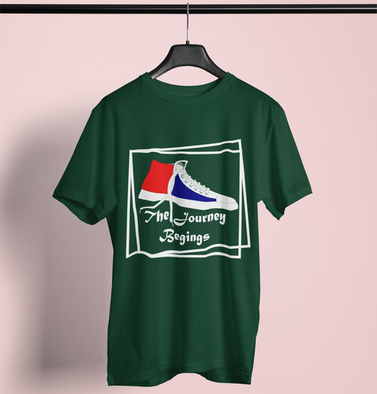 men's oversized t shirts bottle green