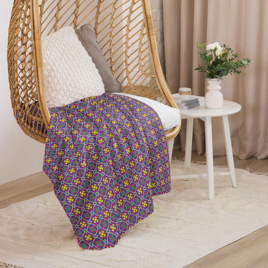 blanket with sherpa fleece