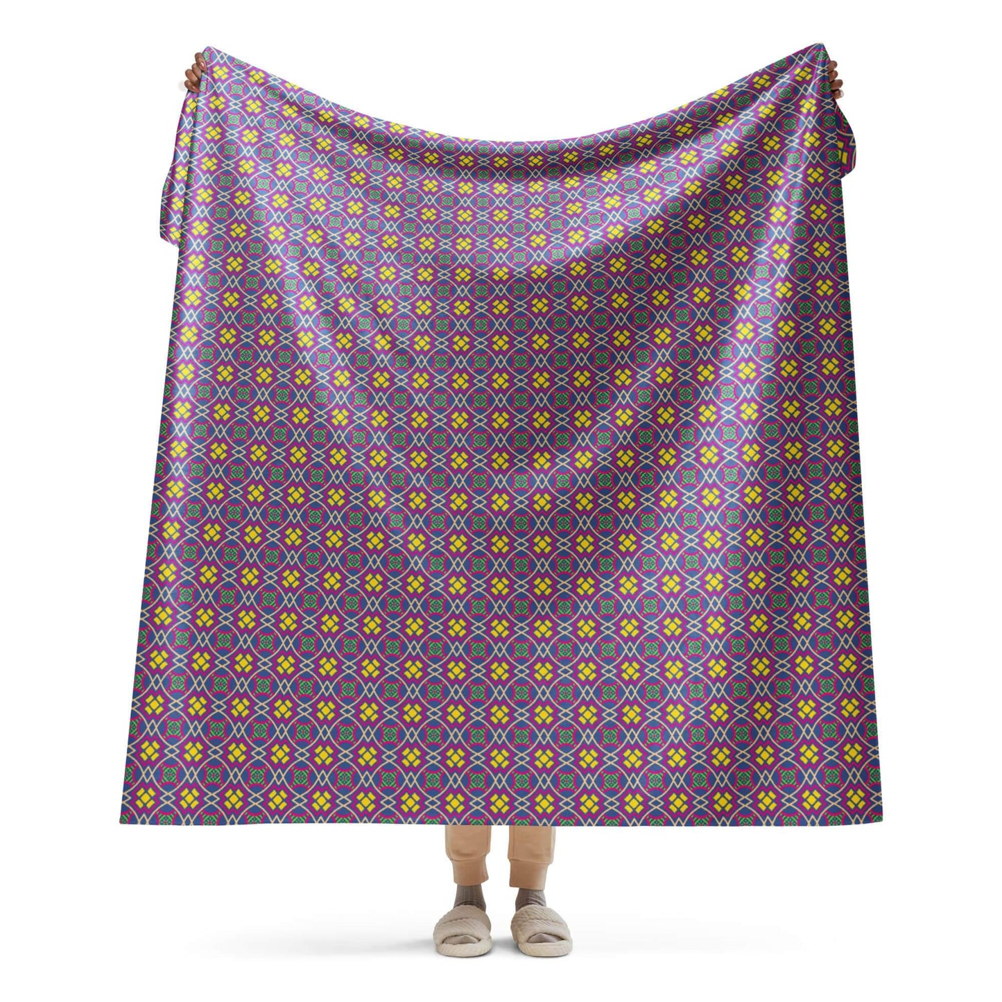 sherpa blanket with fleece king size