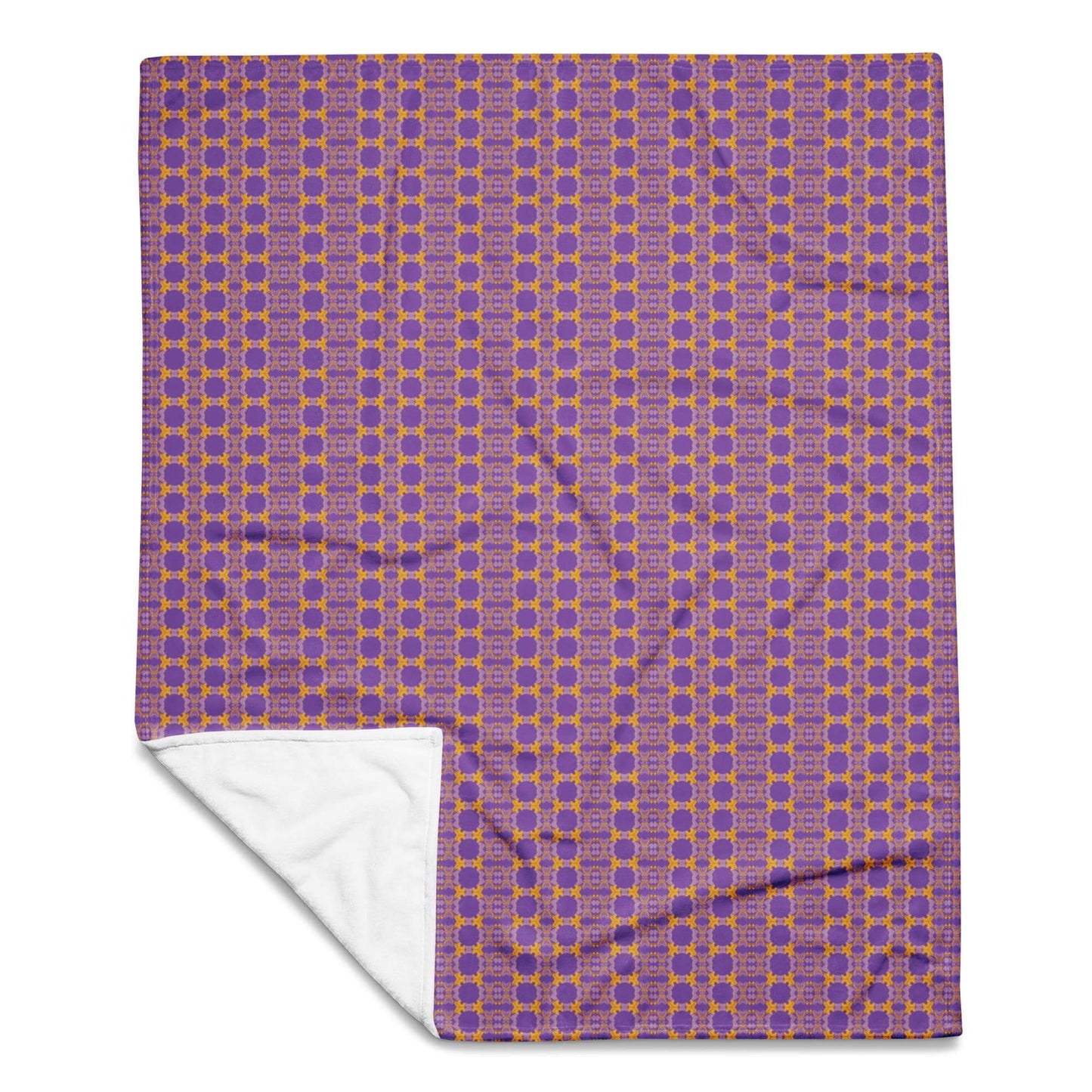 purple throw blanket
