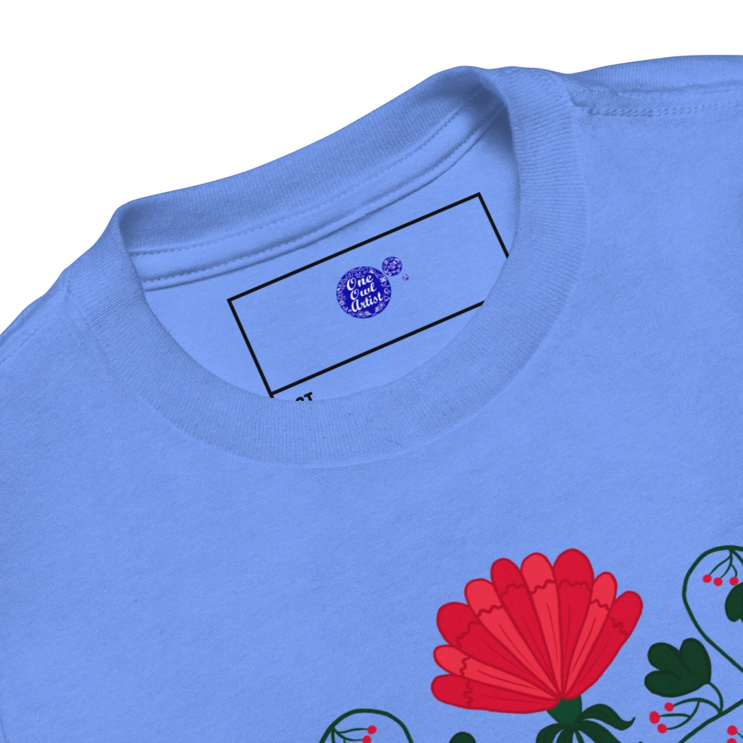 Heather columbia blue toddler graphic t-shirts for girls and boys