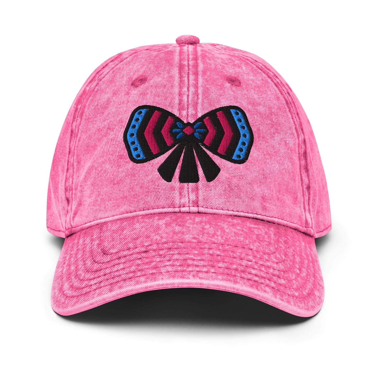 pink cotton twill cap for men and women