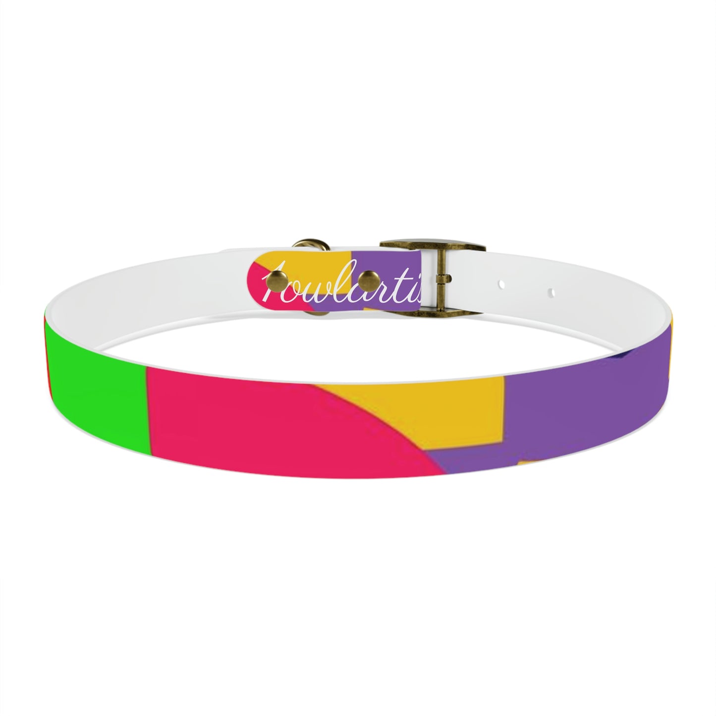 Dog Collar Abstract Designed