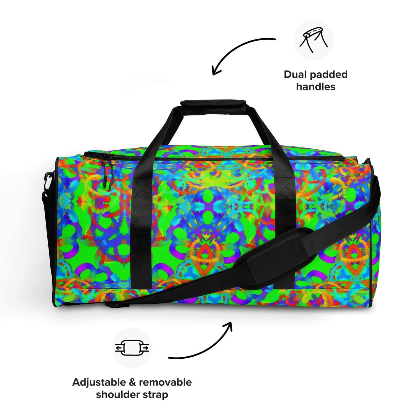 oneowlartist Spacious Duffle Bags for Men & Women