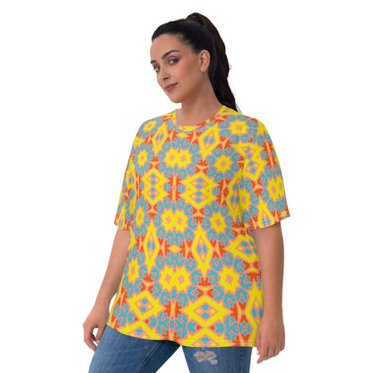 plus size yellow t shirt for ladies